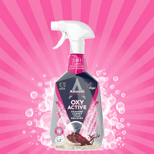 Astonish Oxy Active Foaming Carpet Stain Remover 750ml