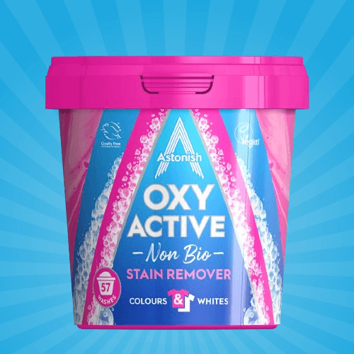 Astonish Oxy Active Non Bio Fabric Stain Remover 1.25kg