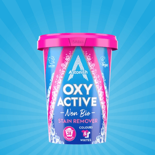 Astonish Oxy Active Non Bio Fabric Stain Remover 600gms
