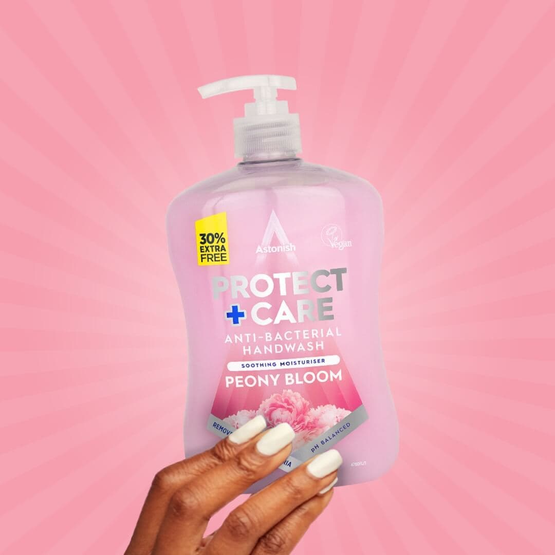 Astonish Antibacterial Handwash Peony Bloom 600ml