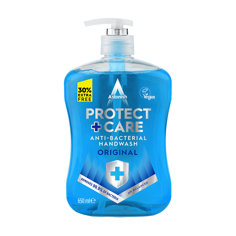 Astonish Protect + Care Antibacterial Handwash Original 600ml