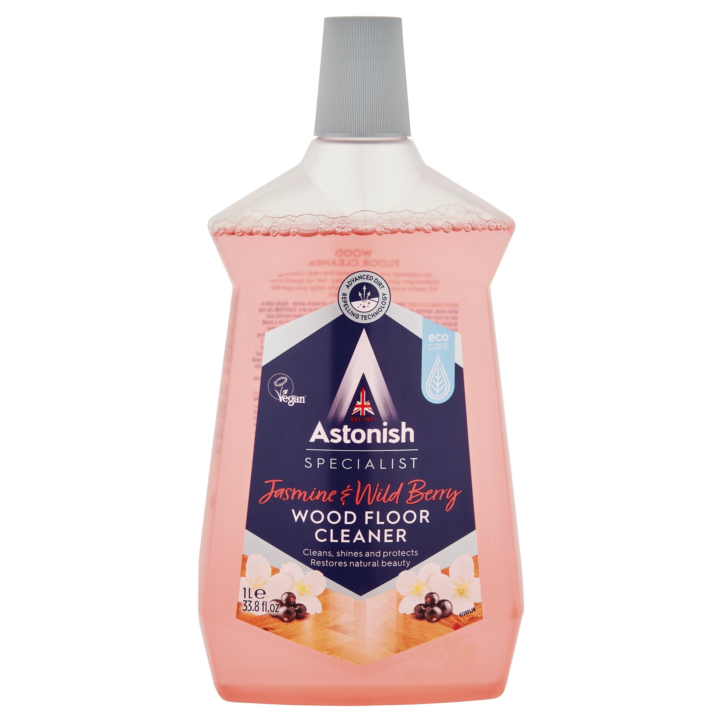 Astonish Specialist Wood Floor Cleaner Jasmine & Wild Berry 1Ltr